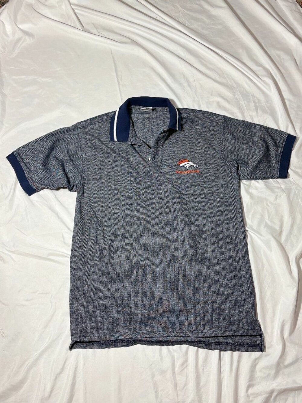 Vintage Denver Broncos Dynasty NFL Polo Men’s L